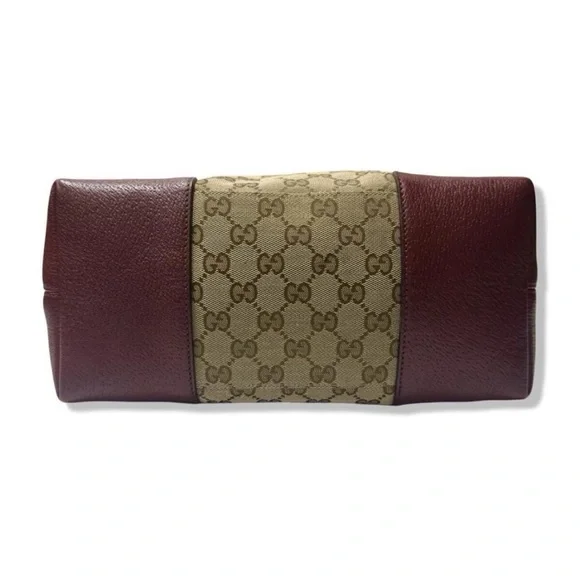 Gucci Beige and Burgundy Women's Bag - Picture 4 of 11